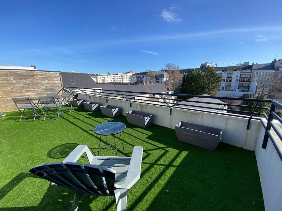 Grand Studio, Belle Terrasse Avec Vue Ναντ Εξωτερικό φωτογραφία