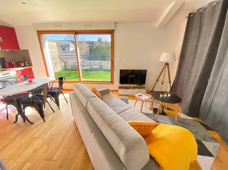 Grand Studio, Belle Terrasse Avec Vue Ναντ Εξωτερικό φωτογραφία